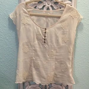 Beautiful boho capped sleeved blouse